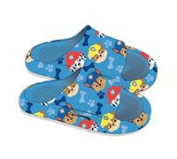 Chanclas Tipo Pala de La Patrulla Canina - Color Azul - Talla 30/31 - Estampado Impreso en Todo el Diseño - Chanclas Infantiles con Suela de EVA - Producto Original Diseñado en España