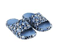 Chanclas Tipo Pala de Mickey Mouse - Color Azul - Talla 24/25 - Estampado Impreso en Todo el Diseño - Chanclas Infantiles con Suela de EVA - Producto Original Diseñado en España