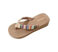 Chanclas Verano Mujer,Sandalias De Plataforma Summer Vibe Para La Playa: Chanclas Con TacóN Grueso Para Exteriores, Plantilla Transpirable Y Comodidad Informal Para El DíA A DíA.