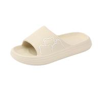 Chancletas Mujer Piscina ortopédicas Zapatillas Transpirables e Informales Plataforma Slippers Chanclas de Interior y Exterior Playa Baño Suaves Sandalias Comodo Primavera Verano