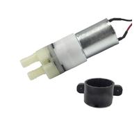 CHANCS 370 Bomba de Aire de diafragma autocebante de Doble Orificio DC 12V-24V Bombas de Agua con Motor de absorción de Impactos para máquina de Hielo, máquina de café
