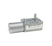 CHANCS 370WG Reductor de inversión 24V DC Motor de engranaje eléctrico de turbina 40RPM para piezas de bricolaje