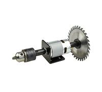 CHANCS 895 DC Motor Sierra doble eje de salida alta potencia bajo ruido DC 24V 12000RPM Mini Sierra Taladro para corte de madera pulido