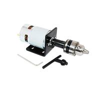 CHANCS DC Motor Magnético 895 DC Motor 12V/24V 6000RPM 12000RPM taladro eléctrico con soporte fijo para herramientas eléctricas DIY
