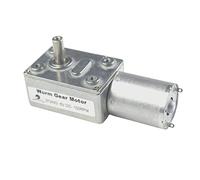 CHANCS el gusano 370WG engranó el motor impulsor 6V DC 100RPM para el equipo elegante de la máquina de anidamiento de la campana extractora
