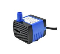 CHANCS Mini bomba de agua 2,5 W, 160 l/h, 42 GPH, CA 220 V, pequeña bomba sumergida para fontane animali