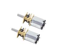 CHANCS Mini Motorreductor Eléctrico DC N20 Motor Reductor DC 3V 145RPM Motor Reductor para Juguetes Electrónicos Brazos Mecánicos 2PCS