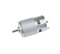 CHANCS Motor eléctrico DC 775 DC 12V/24V 8000-16000RPM Motor DC con eje de 5mm y bajo ruido para piezas de bricolaje