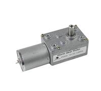 CHANCS Motor eléctrico de engranajes helicoidales 370WG 12V DC 0.6RPM Reductor de inversión para equipos de automatización