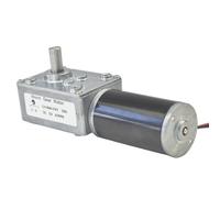 CHANCS Motor reductor turbo DC 12V 80RPM con autobloqueo y engranaje reversible para maquinas de juegos,maquinas de pañuelos de papel