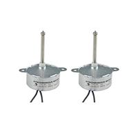 CHANCS Motor síncrono TYC-40 AC 12 V 5 RPM longitud del eje 4,6 cm para adorno de Navidad de fibra óptica (2 unidades)