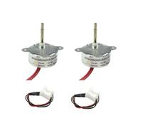CHANCS Motor síncrono TYC-40 DC 12V 5RPM CW/CCW eje plano 35MM para fibra óptica luz Navidad Ornamen 2PCS