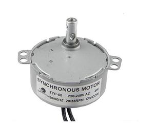 CHANCS Motorreductor electrico Motor síncrono TYC-50 CA 220V 28-33r/min CW/CCW 50/60Hz 4W