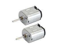 CHANCS Pequeño motor CC 030 DC eje largo 6V 17000RPM Micro Motor para coches DIY Control remoto 2PCS