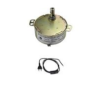CHANCS TYC-50 220V 5-6RPM Motor síncrono de placa giratoria motorizada con interruptor de pie de 1,8 m Cable de alimentación de lámpara de presión en línea