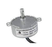 CHANCS TYC-50 Motor sincrónico 220V AC 10-12RPM CW/CCW Esfuerzo de torsión motorreductor Motor eléctrico de Baja Velocidad