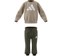 Chandal Adidas baby beig-verde Jog KB9654