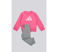 Conjunto adidas big logo fl jogger 240 bebés rosa/gris 6 - 9 MESES