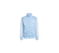 adidas Unisex niños ESSENTIALS CLIMACOOL TRACKSUIT, glow blue/white, 3-4 Years