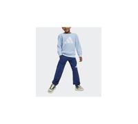 Chándal adidas lk big logo french terry jog infantil azul/blanco 7 - 8 AÑOS