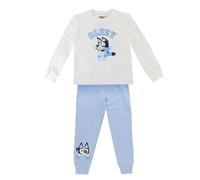 Chándal Bluey algodón para niños conjunto cómodo y suave uso diario /Azul/ Ropa deportiva infantil de Bluey/Talla 4 años