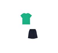 Champion Legacy Boy-Graphic Crewneck Set with Large Print Conjunto, Verde (GS130), 13-14 Años para Niños