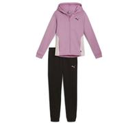 Chándal Completo PUMA Niña 684240 48 Negro Rosa Deportivo Gimnasio Raza Algodón