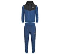 BENLEE Chándal Hombre con Capucha Regular Fit MANTEO, Azul Marino/Negro/Blanco, M