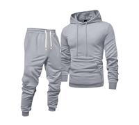 Chándal con Capucha, Compuesto por una cómoda Sudadera Cremallera y un pantalón, Ideal para el Ocio Deporte