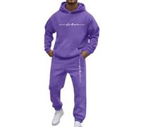 Chándal de Hombre, Algodón Conjunto Gimnasio Casual Moda Tracksuit Roupa