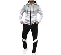 Chándal de hombre deportivo transpirable cómodo sudaderas con capucha y pantalones gimnasio anchos jogging conjuntos deportivos Streetwear Otoño Invierno Set Tracksuit Con Bolsillos Casual Completo