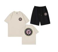 Chándal Dellafuente para Hombre,Dellafuente F.C Chandal Hombre y Mujeres Camiseta de Manga Corta con Pantalones Cortos Y2K Hip Hop Dellafuente Conjunto de Ropa Informal,Unisex,S-3XL