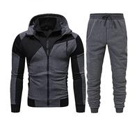 Chandal Hombre Completo Chandals Hombre Conjunto Otoño Invierno Chaqueta Chandal Hombre Chándal Traje Pantalones Pantalon Talla Grande Moda Hoodie Deportivo Deporte Trabajo Ropa