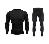 Chándal Hombre Completo, Conjuntos Deportivos Hombre, Traje Deportivo Ajustado Para Entrenamiento Gimnasio Running Compresión Con Rayas Colores Y Pantalones Cortos Para Deportes Verano (Black XXL)