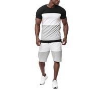 Chandal Hombre Completo Deportivos, Conjunto Deportivo Hombre Anchos, Piece Mens Sets Thin Casual Set Sleeve Sport Unit Leisure Short Summer Short 2 Men Suits &Amp; Sets Chándales Conjunto Chándal