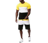 Chandal Hombre Completo Deportivos, Conjunto Deportivo Hombre Anchos, Piece Mens Sets Thin Casual Set Sleeve Sport Unit Leisure Short Summer Short 2 Men Suits &Amp; Sets Chándales Conjunto Chándal