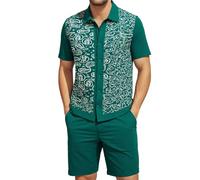 Chandal Hombre Completo Deportivos, Conjunto Deportivo Hombre Verano, Trajes El DíA A DíA Corte Entallado con Botones Un Atuendo Moderno Y CóModo CháNdales Conjunto CháNdal