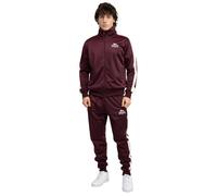 Lonsdale Pember Traje para Correr, Oxblood/Crudo, L para Hombre