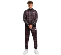 Lonsdale Welwyn Traje, Negro, Rojo y Blanco, XXL Hombres