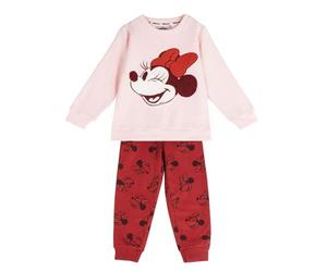 Chándal Minnie algodón para niños, conjunto cómodo y suave uso diario / Ropa deportiva infantil de Minnie/Talla 3 años