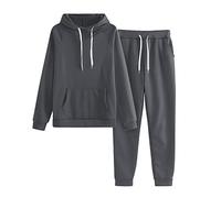 Chandal Mujer Baratos Conjunto Dos Piezas Mujer Casual Sudadera Con Capucha Y Pantalones OtoñO Deportivo Jogging Traje Chaqueta Cremallera Manga Larga Slim Fit CóModo Conjunto Moda Color SóLido