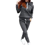 Chandal Mujer Completo Ropa Deportiva Tallas Grandes Conjunto Deportivo Dos Piezas Invierno Otoño Sudaderas Manga Larga Gimnasio Sudadera Con Capucha Y Pantalón Conjuntos Deportivos Pilates Deportivos