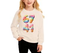 Chandal Niño-Sudadera con Capucha de Dios para niñas, Sudadera con versículo Preppy (Beige, 7-8 Years)