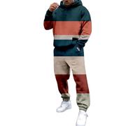 Chándal para hombre Jogging transpirable Sudaderas con capucha y pantalones cómodos Fitness anchos completos dos piezas Otoño Invierno Y2k Set Tracksuit Ligero Streetwear Ropa Deportiva Casual, gris