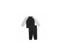 Chándal puma minicats essentials raglan negro-gol d/i62 bebés 6 - 9 MESES