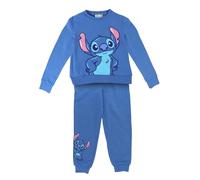 Chándal Stitch algodón para niños conjunto cómodo y suave uso diario / Ropa deportiva infantil de Stitch/Talla 8 años