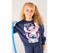 Chándal Stitch & Angel - Azul Felpa Niña Disney talla 4