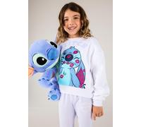 Chándal Stitch - Blanco - Chándal Felpa Niña Disney talla 4