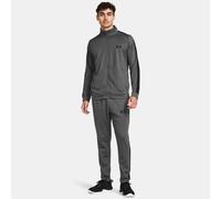 Under Armour UA Knit Track Suit Conjunto de deporte para hombre, chándal cómodo y suave, color gris brezo/negro