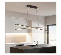 Chandelier Ceiling Lamp Linear LED Pendant Light Dimmable Led Hanging Length Adjustable Chandeliers Kitchen Island Bar